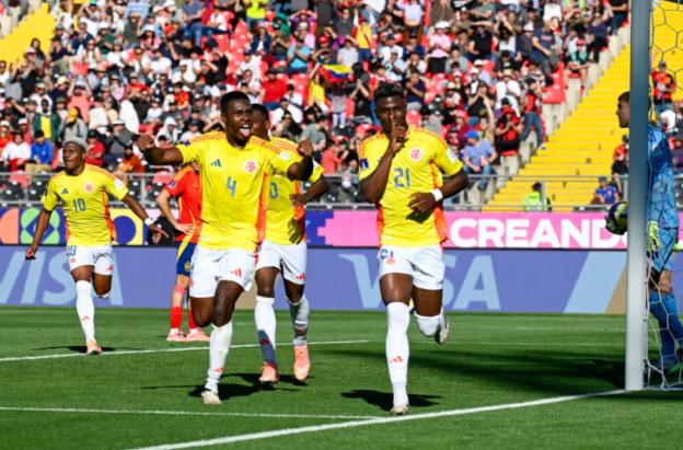 Colombia a semifinales del Mundial sub-20. / Foto: FCF.