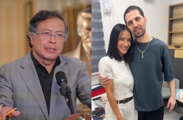 Elkana Bohbot. / Foto: X Gustavo Petro.