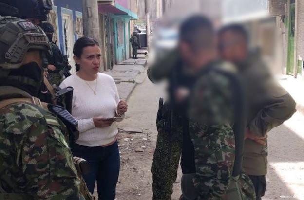 Fiscalía envía a la cárcel a policía falsa. / Foto: Fiscalía.