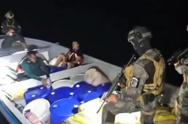 Incautación de cocaína. / Foto: Captura de video.