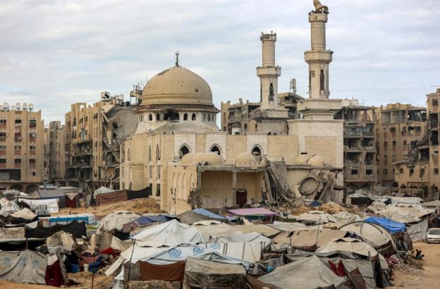 Negociaciones en Egipto. / Foto: AFP.