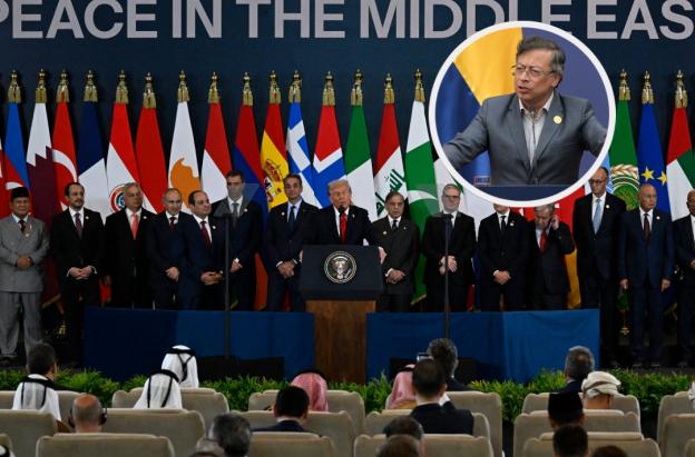 Petro sobre acuerdo de paz en Gaza. / Foto: AFP.