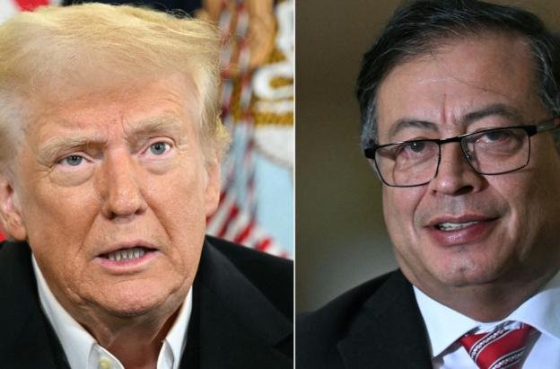 Petro le responde a Trump. / Foto: AFP.