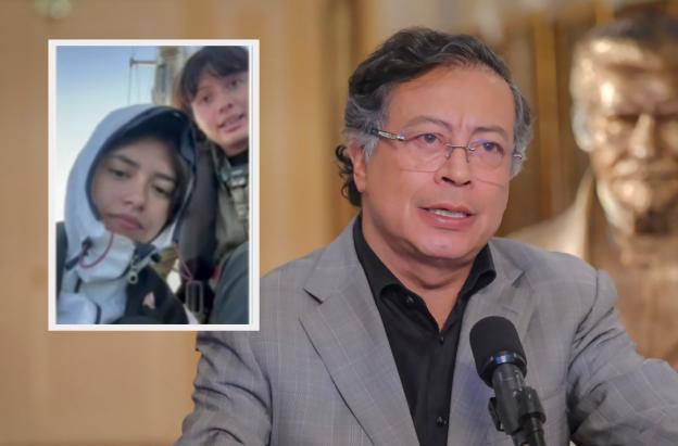 Petro denunciará a Israel. / Fotos: Presidencia y El Calentao.