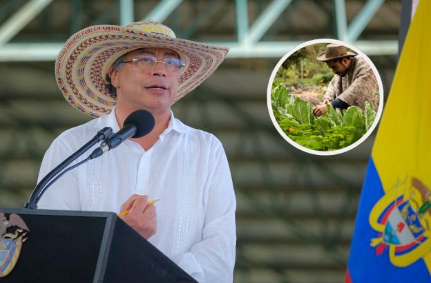 Petro sobre modelo productivo para bajar el desempleo. / Foto: Presidencia y Radio Nacional.