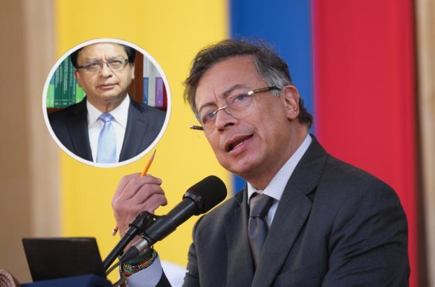 Petro sobre el magistrado Ibáñez. / Foto: Presidencia y Creative Commons.