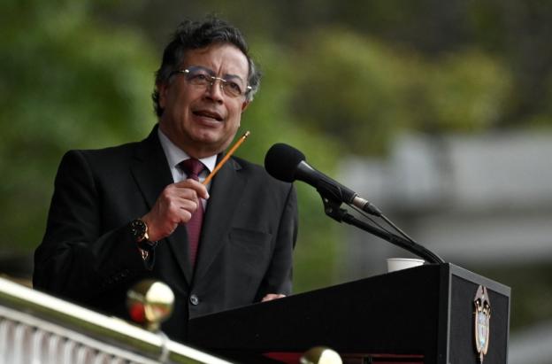 Petro sobre disturbios en Sonsón. / Foto: AFP.