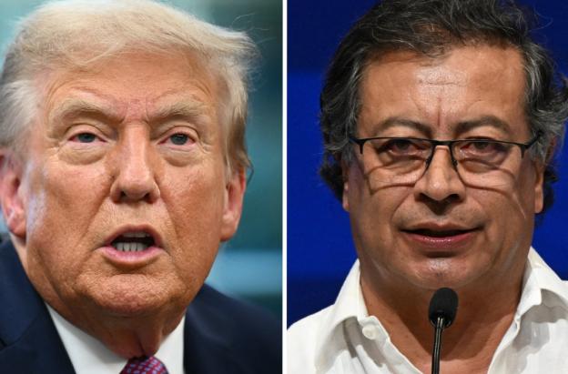 Petro le responde a Trump. / Foto: AFP.