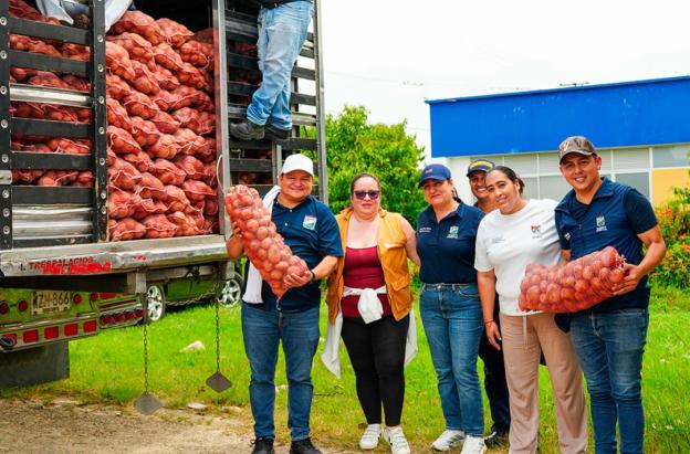 Apoyo a paperos. / Foto: MinAgricultura.