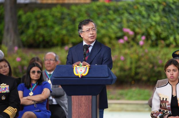 En el acto por los 94 años de la Casa Militar, el presidente Petro resaltó la historia del país y reconoció el trabajo del cuerpo militar que velan por la seguridad en Colombia. 