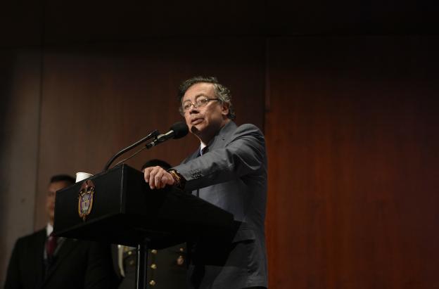 Presidente Petro se refiere a asesinato de coronel en Popayán.