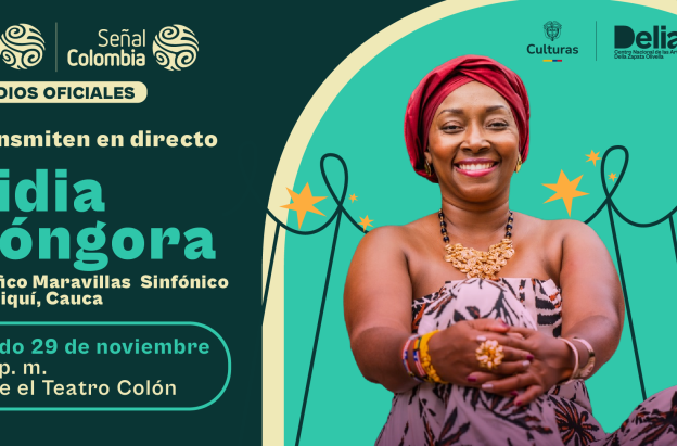 No se pierda la voz del Pacífico, Nidia Góngora, junto a la orquesta sinfónica nacional en directo por Señal Colombia 