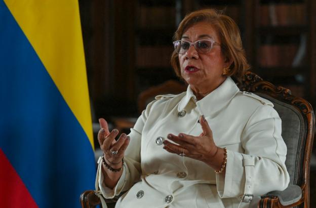 Canciller Rosa Villavicencio Mapy. / Foto: AFP.