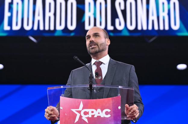 Eduardo Bolsonaro. / Foto: AFP.