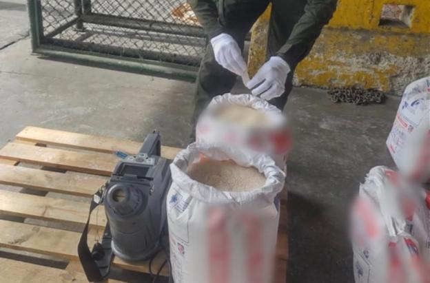 Incautación de cocaína en Buenaventura. / Foto: Policía.