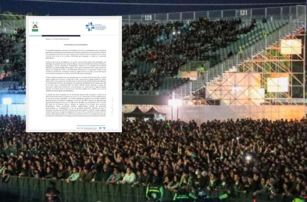 Exceso de ruido en el Vive Claro. / Fotos: Alcaldía y HUN.