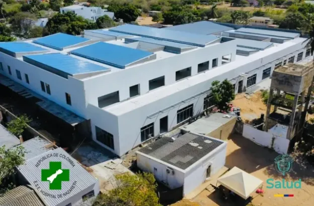 Se fortalece la infraestructura hospitalaria en La Guajira con la construcción del nuevo Hospital de Nazaret