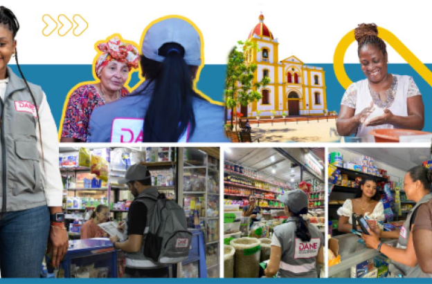 imágenes del dane, sobre rostros de la encuesta nacional de unidades económicas