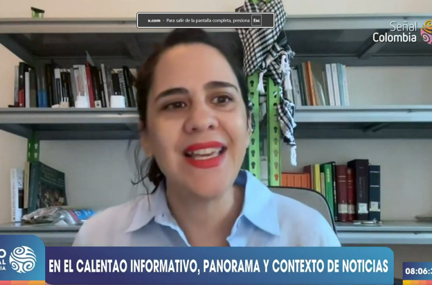 'No podemos permitir que el esclavismo que sumió a Colombia y el Cauca en una guerra perpetua vuelva a surgir': Luciana Cadahia 