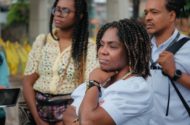 Vicepresidenta Francia Márquez rechaza la violencia en Valle y Cauca.