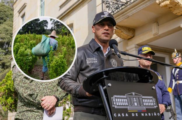 Refuerzo de seguridad en el Catatumbo. / Fotos: Presidencia y AFP.