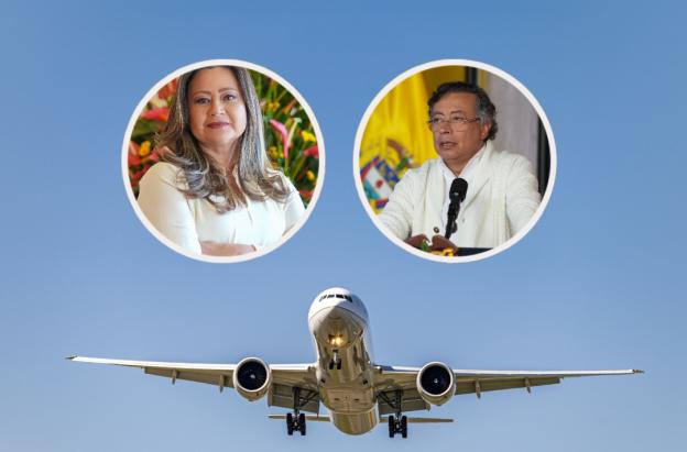 Tiquetes aéreos en Colombia. / Fotos: Presidencia y Freepik.