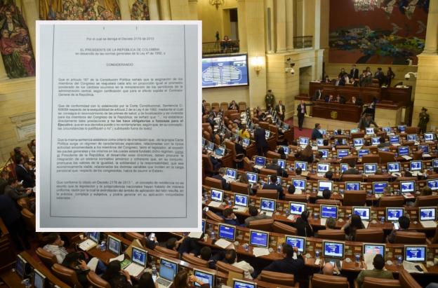 Propuesta de MinHacienda a congresistas. / Foto: AFP y redes sociales.