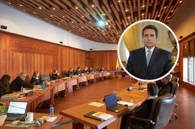 Bernardo Moreno Villegas. / Foto: Corte Suprema y Dapre.