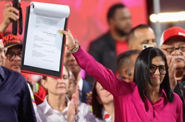 Delcy Rodríguez anuncia amnistía general en Venezuela