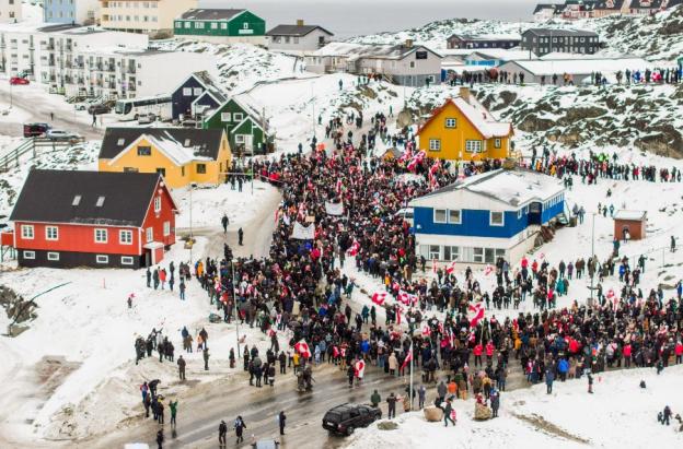 Groenlandia: Marchas en Nuuk contra el plan de anexión de Trump.