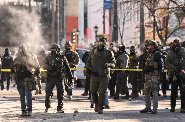 Agentes del ICE. / Foto: AFP.