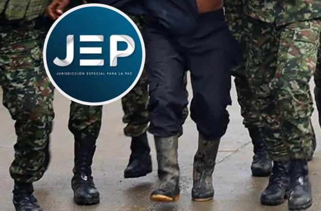 JEP sobre Coronel Figueroa. / Fotos: AFP y JEP.