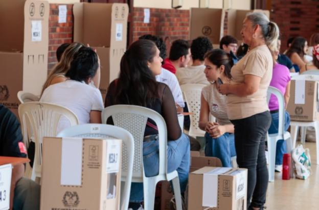 Jurado de votación. / Foto: Registraduría.