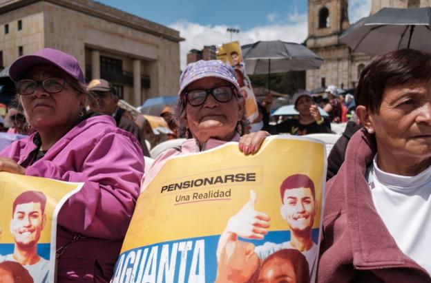 Pensiones para adultos mayores. / Foto: Presidencia.