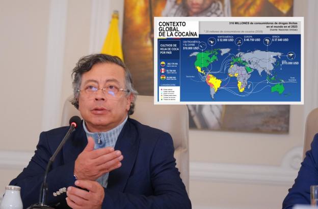 Presidente destaca la disminución de cultivos de hoja de coca. / Fotos: Presidencia.