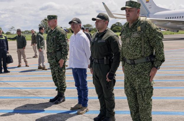 Petro da orden a fuerza pública. / Foto: Presidencia.