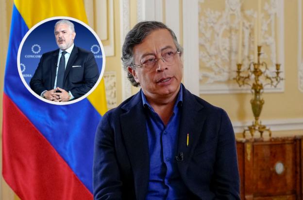 Petro sobre el precio del oro y la decisión de Duque. / Foto: AFP y Presidencia.