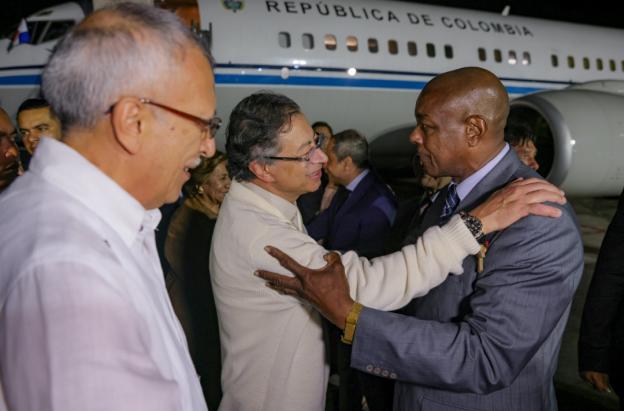 Presidente Petro llega a Panamá.  / Foto: Presidencia.