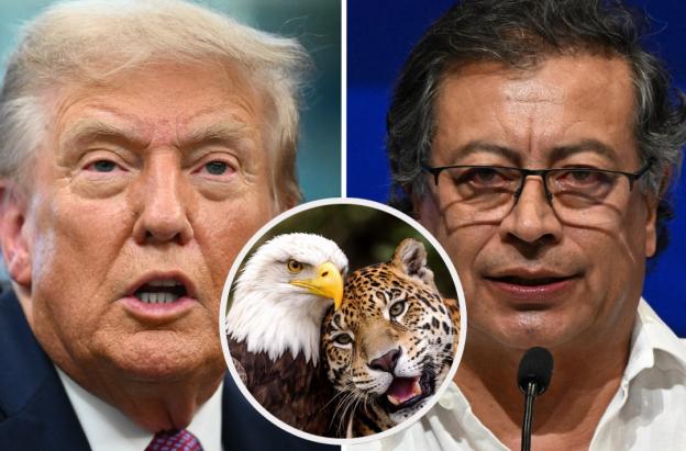 Presidente Petro hace propuesta a Trump. / Fotos: AFP y X Petro.