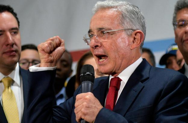 Álvaro Uribe Vélez. / Foto: AFP.