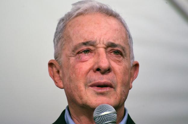 Álvaro Uribe Vélez. / Foto: AFP.