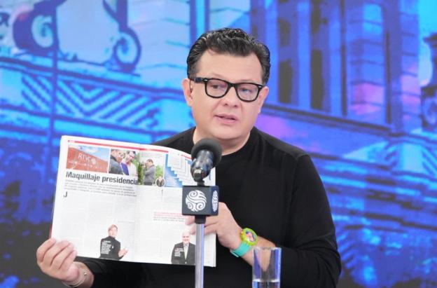 Columna de opinión sobre la desinformación de Semana. / Foto: RTVC.