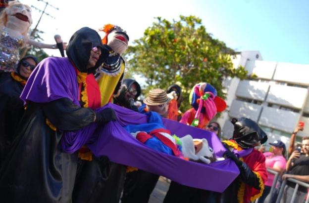 Entierro de Joselito Carnaval. / Foto: Carnaval de Barranquilla.