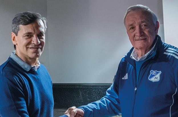 Fabián Bustos. / Foto: Millonarios. 