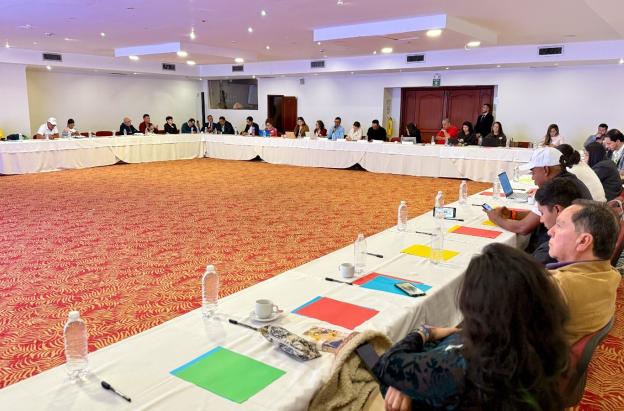 Gobierno pacta cese de homicidios y actos crueles con Autodefensas Conquistadores en la Sierra Nevada. X: @ComisionadoPaz