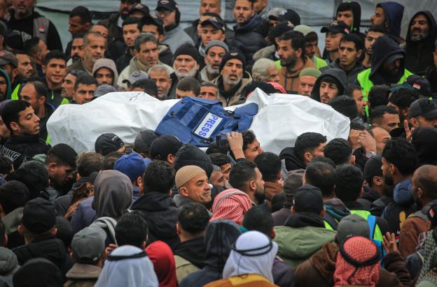 El CJP reporta el segundo año consecutivo con cifras históricas de víctimas de periodistas, con el genocidio en Gaza como el escenario más letal.