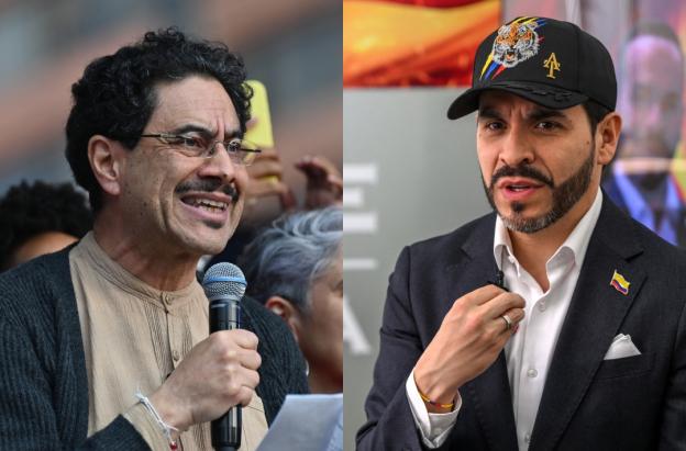 Iván Cepeda ganaría intención de voto. / Fotos: AFP.