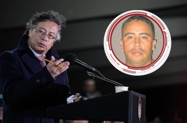 Petro sobre alias Gonzalito. / Foto: Presidencia y redes sociales.