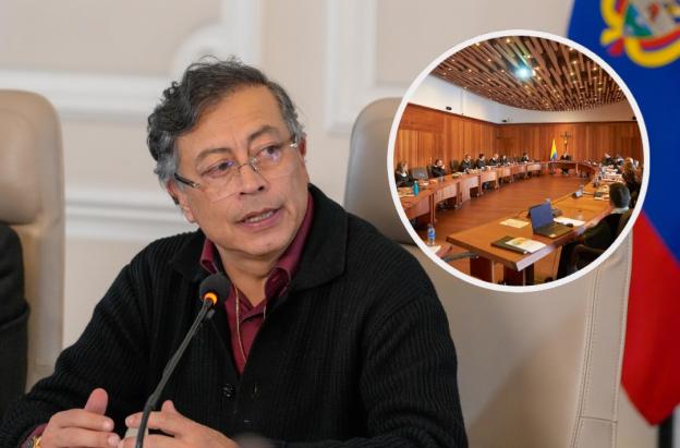 Petro sobre decisión de la Corte Constitucional y la emergencia económica. / Fotos: Presidencia y Corte Constitucional.