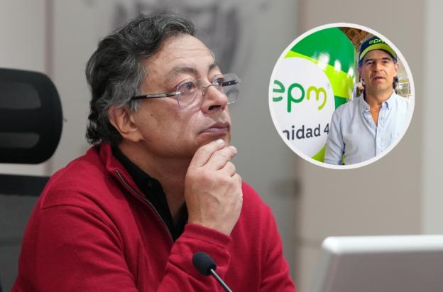 Petro sobre EPM y la tarifa de energía. / Fotos: Presidencia, Alcaldía de Medellín - IG Fico Gutiérrez.